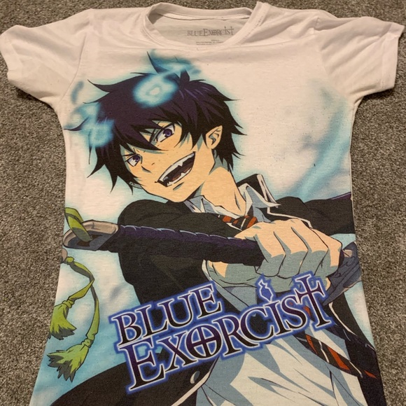 Tops | Blue Exorcist Anime Shirt | Poshmark